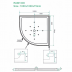 Shower Tray - Round Series 1000X1000mm Center Shower Tray - Round Series 1000X1000mm Center